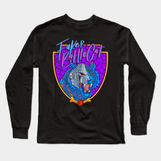 Fakerbattlecat Bright Logo Shield Long Sleeve T-Shirt